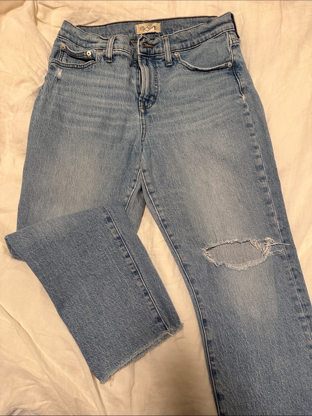 Madewell The Perfect Vintage Jean Light Blue High-Rise